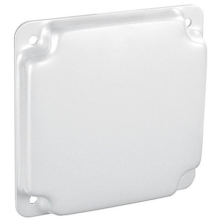 Southwire Electrical Box Cover, Square, 316 Stainless Steel, Raised Cover G1929-SS